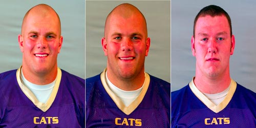 Grady Baggett, Knox Baggett and Justin Dubruiel have been named Daktronics-NAIA Scholar Athletes
